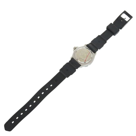 TAG Heuer Formula 1 374.508 Stainless Steel Rubber Black Dial Quartz Wristwat...